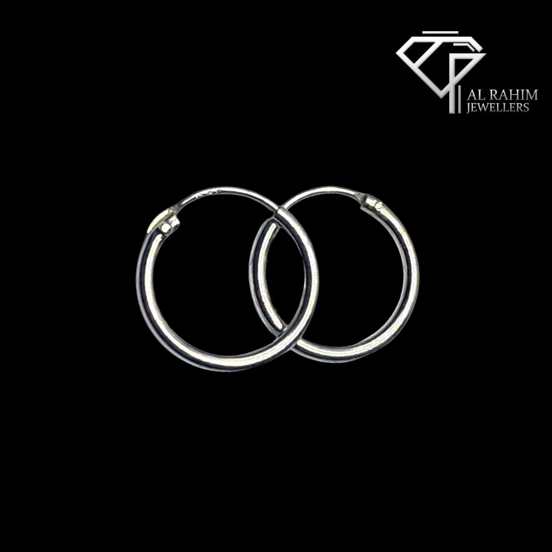Small Hoop Silver Baaliyan โ 0.6g Elegant Simplicity