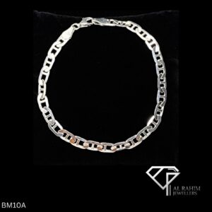 Mariner Link Men's Silver Bracelet – 8.7g Nautical Elegance