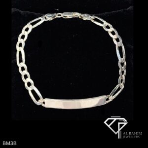 Bar Figaro Link Men's Silver Bracelet – Currently Unavailable