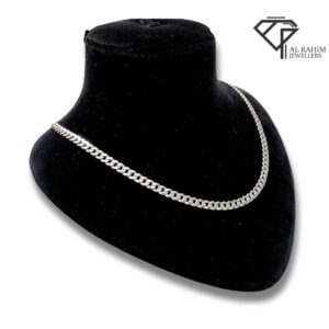 Polished Curb Silver Chain – 14.6g Classic Appeal