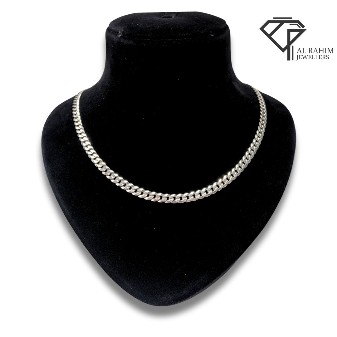 Polished Curb Silver Chain – 14.6g Classic Appeal - Image 2