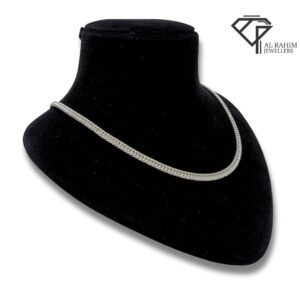 Diamond Cut Silver Chain – 32.4g Sparkling Elegance