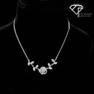 Leaf Silver Mala Set – 4.67g Natural Grace