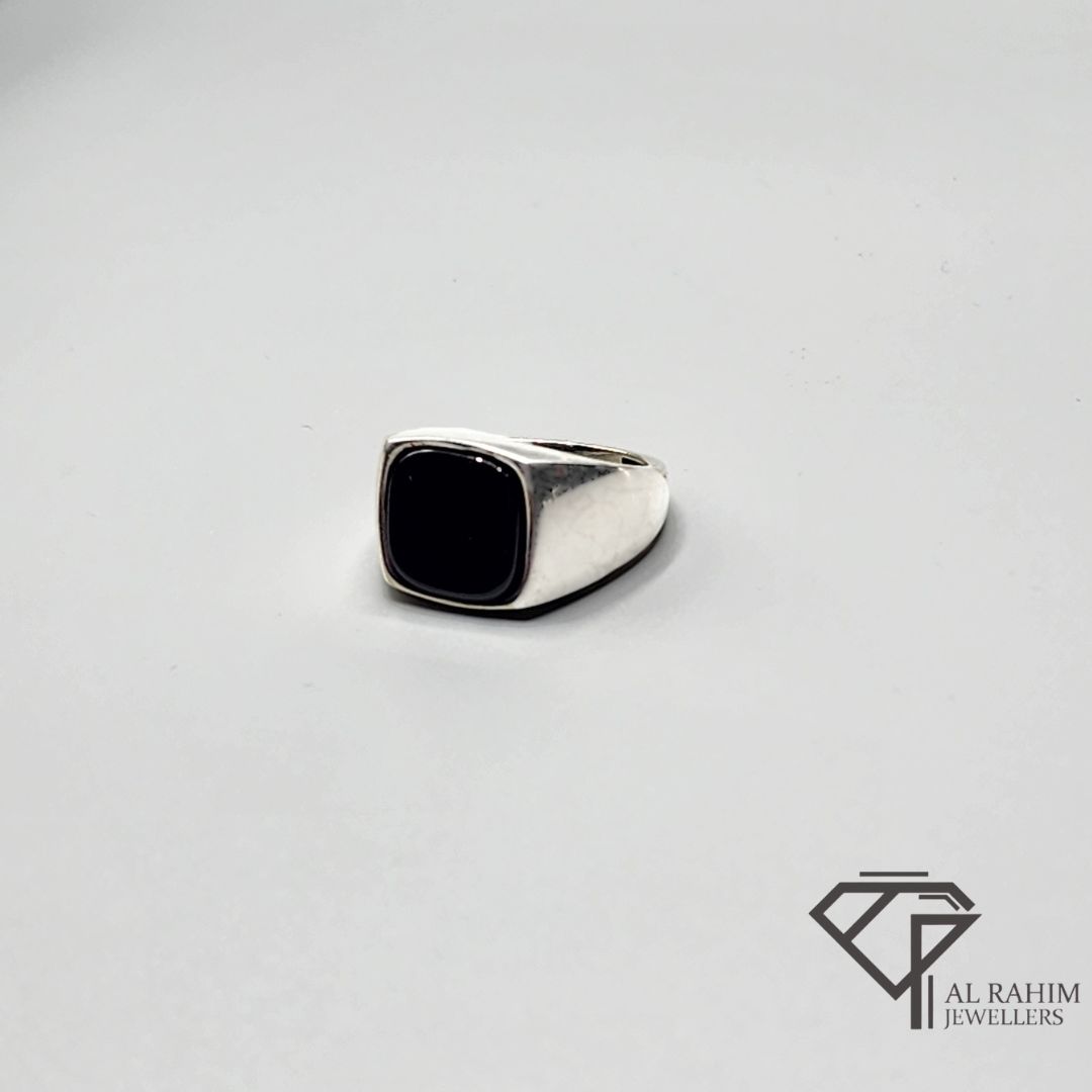 Square Gents Silver Ring β 6.7g Geometric Elegance - Image 2