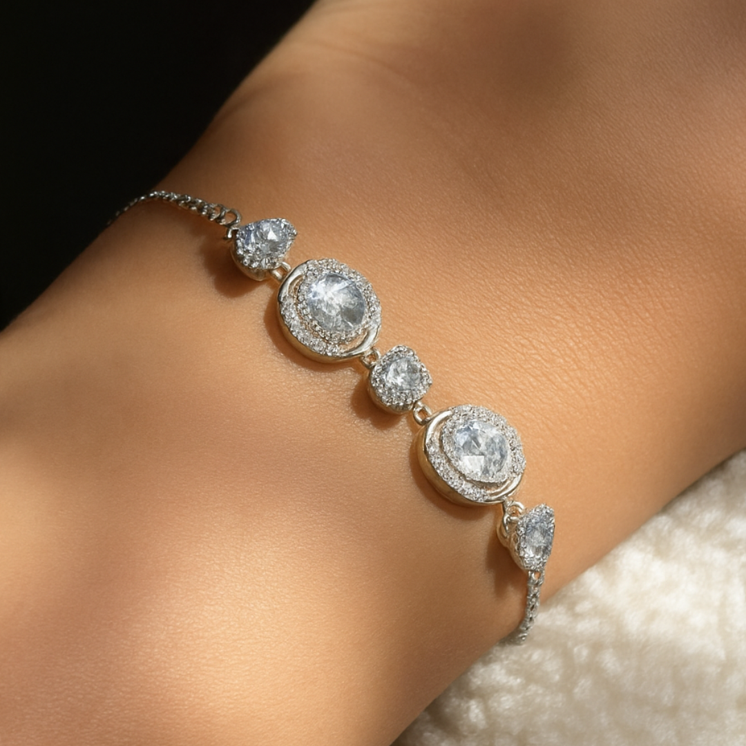 Opaline Shine Silver Bracelet – 3.7g Radiant Beauty - Image 3