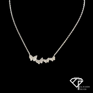 Butterfly Line Mala Set – Graceful Elegance